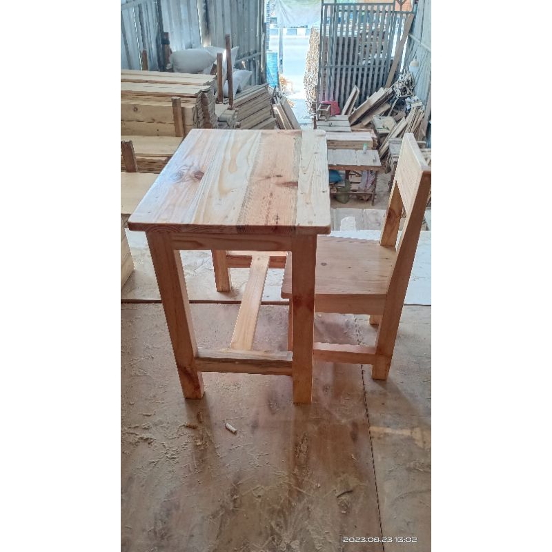 Meja Tk/ meja belajar anak 1 set