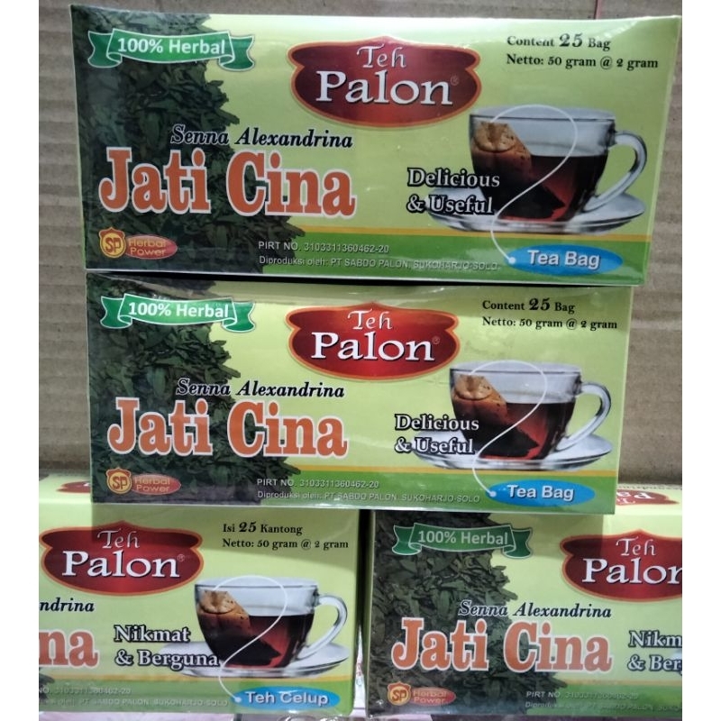 

TEH CELUP JATI CINA (peluntur lemak perut) sabdo palon isi 25 kantong