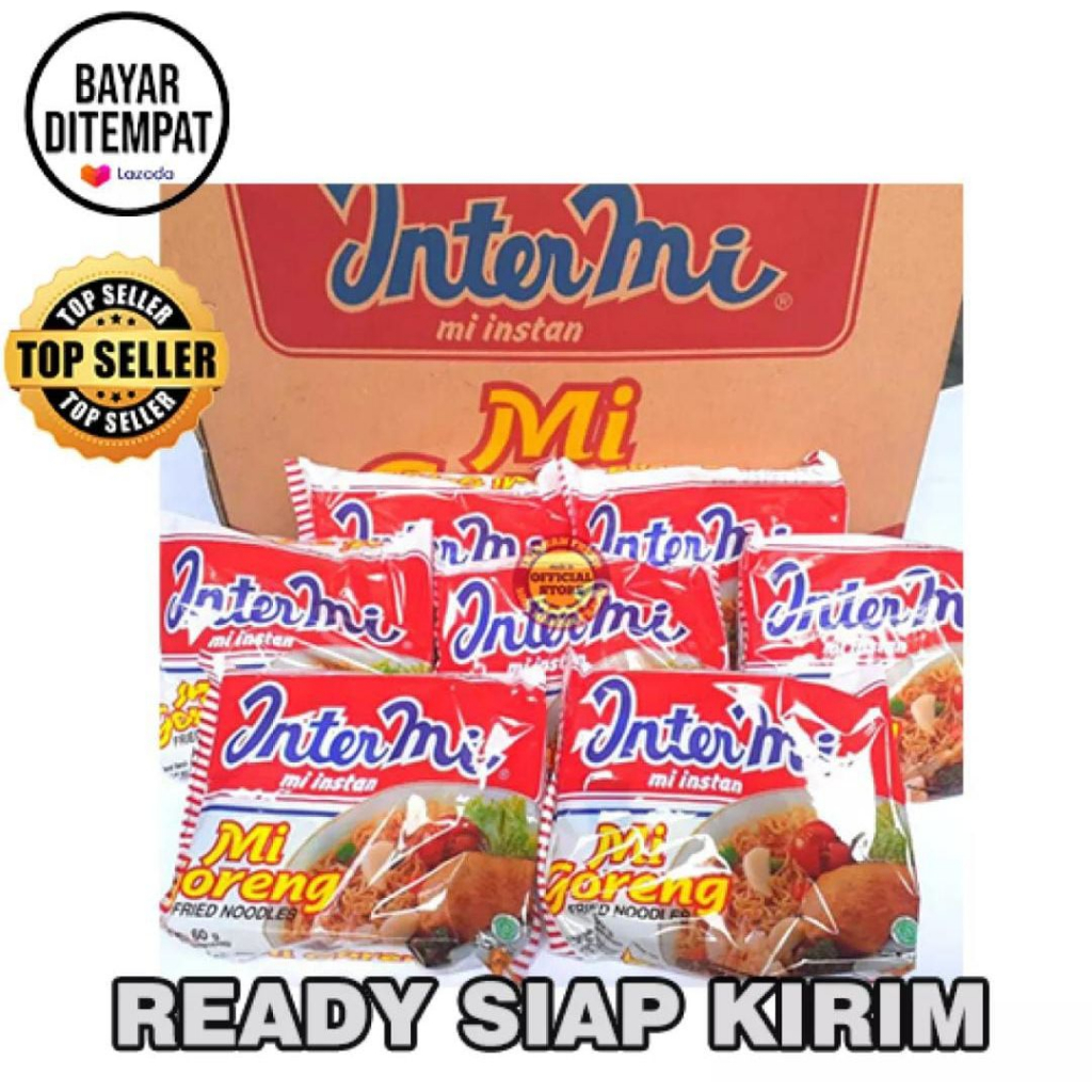 INTERMI Mi Goreng intermie 1 kardus (isi 40pcs)