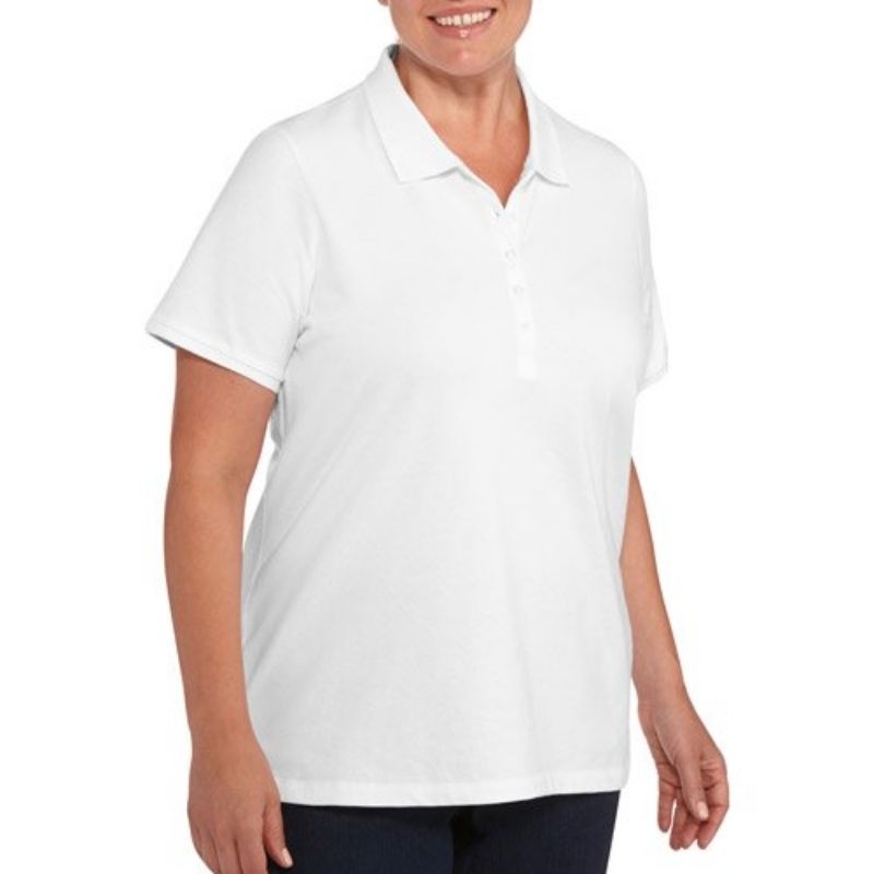 Kaos kerah wanita jumbo Faded glory