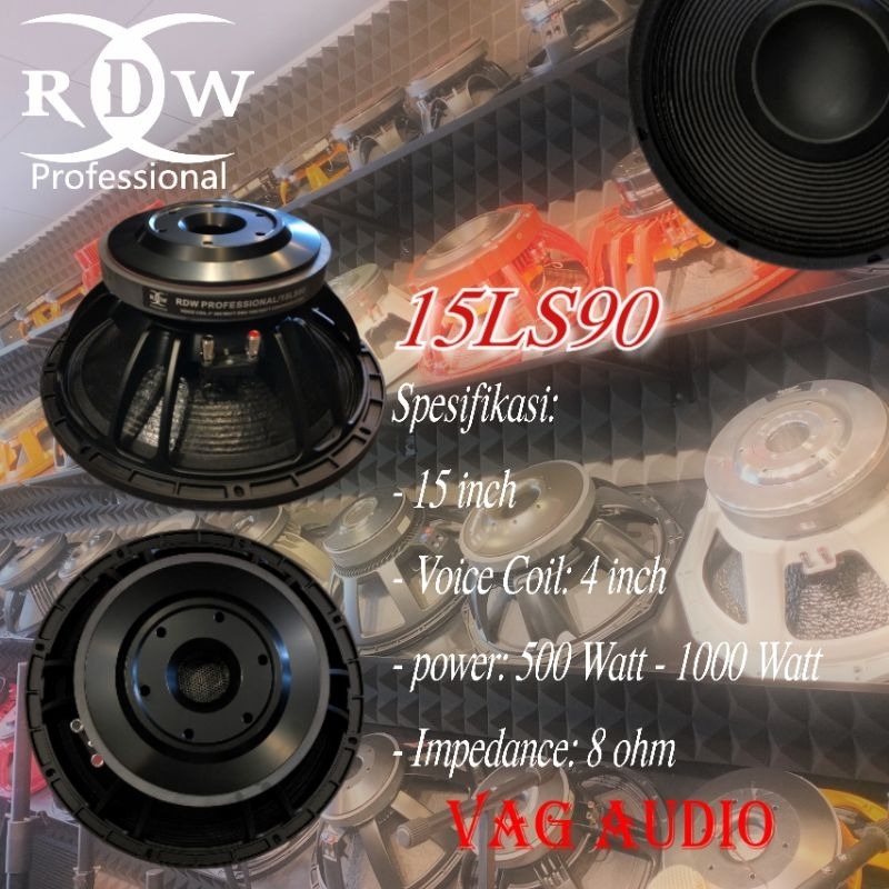SPEAKER COMPONENT RDW 15LS90