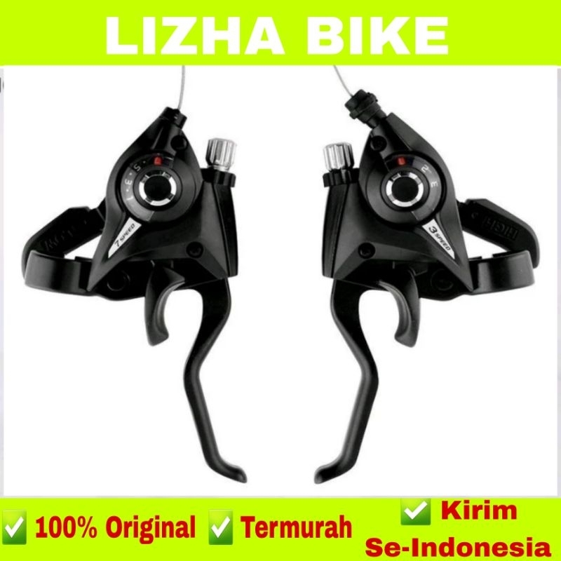 Shimano Speed Shifter Handle Brake Rem Sepeda 7 Speed 2 PCS (OEM)