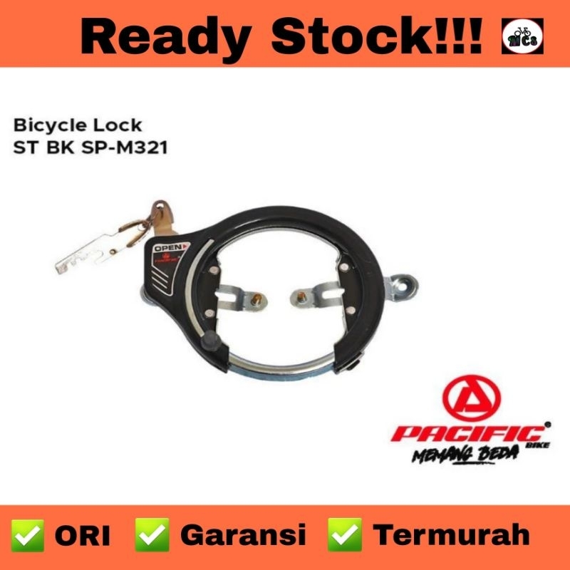 Kunci Samping Sepeda BICYCLE LOCK PACIFIC