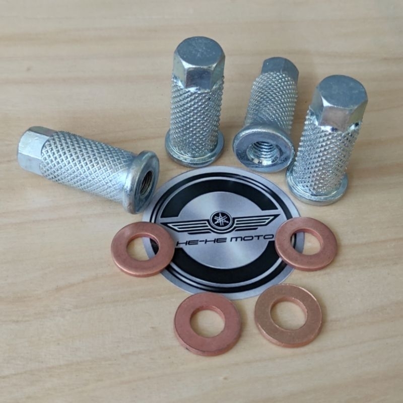 SATU SET MUR HEAD NANAS DAN RING SILINDER HEAD RX KING JUPITER Z VEGA R ZR MIO FINO NOUVO RX KING