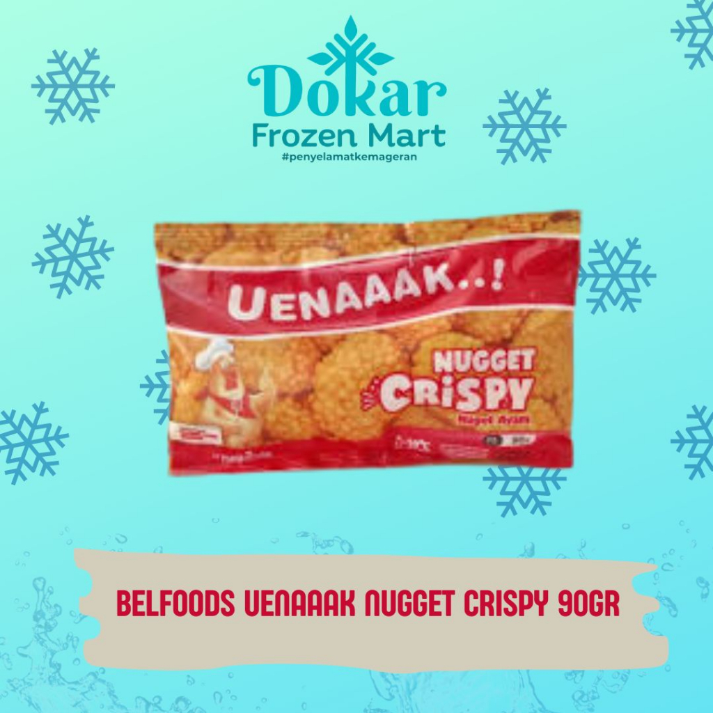 

BELFOODS UENAAAK CHICKEN NUGGET CRISPY 90GR/265GR