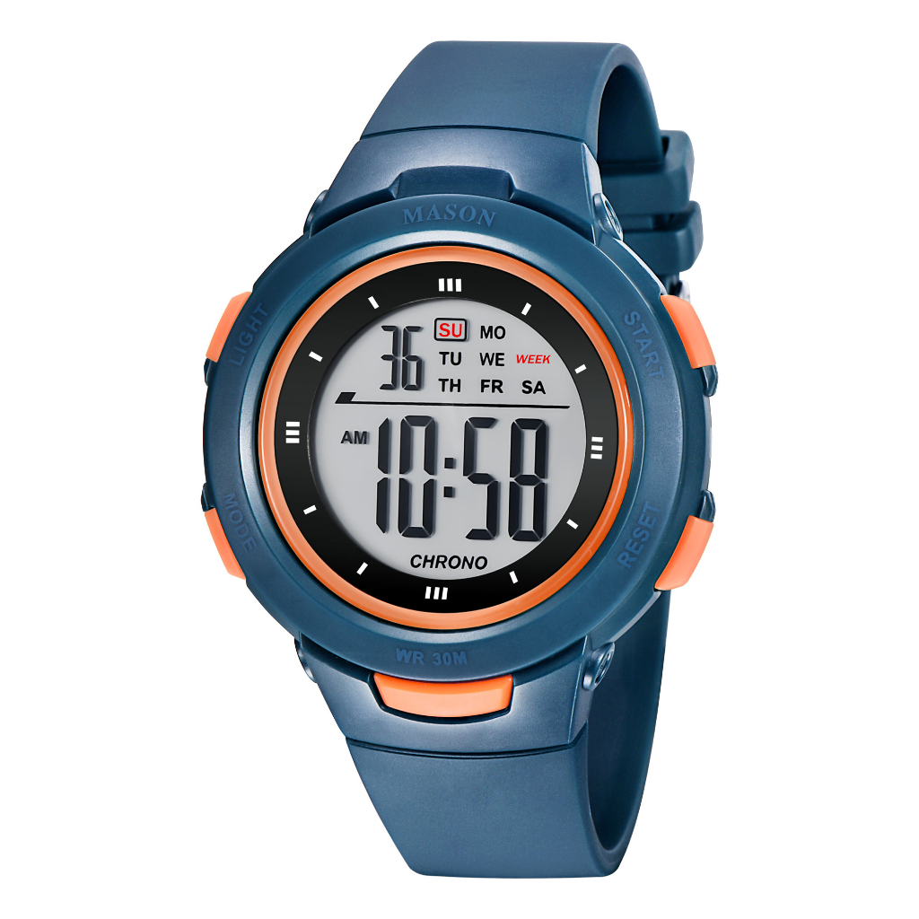 Jam Tangan Digital MASON 7007 Anti Air Original-BL