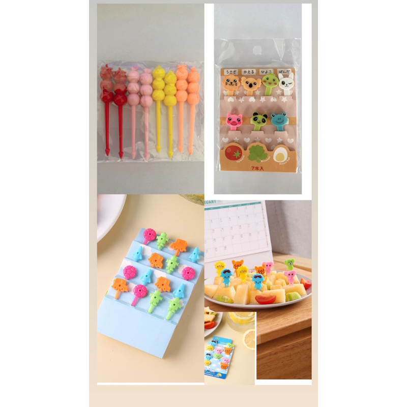 (LV) TUSUKAN BENTO MAKANAN ANAK ,TUSUK BENTO MAKANAN ANAK ,TUSUK BENTO ANAK ,TUSUK GARPU BENTO ,TUSU