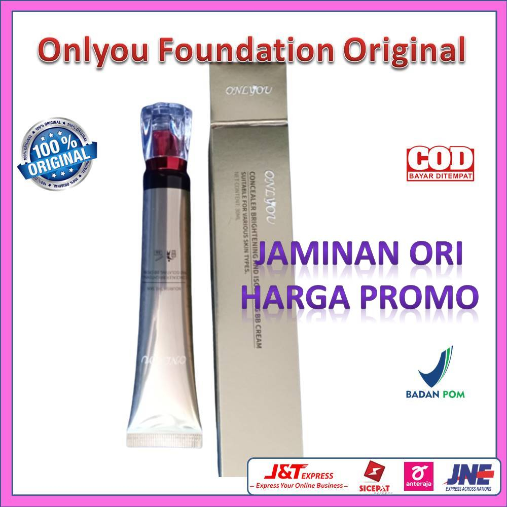 Onlyou Foundation Original only you Onliyou Waterproof