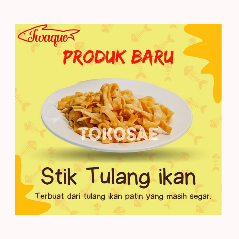 

Swaque Snack Ikan Enak Gurih Tinggi Kalsium Protein Rasa Pedas/Cemilan Anak Sehat Rendah MSG Mie Lidi Mie Stik Ikan