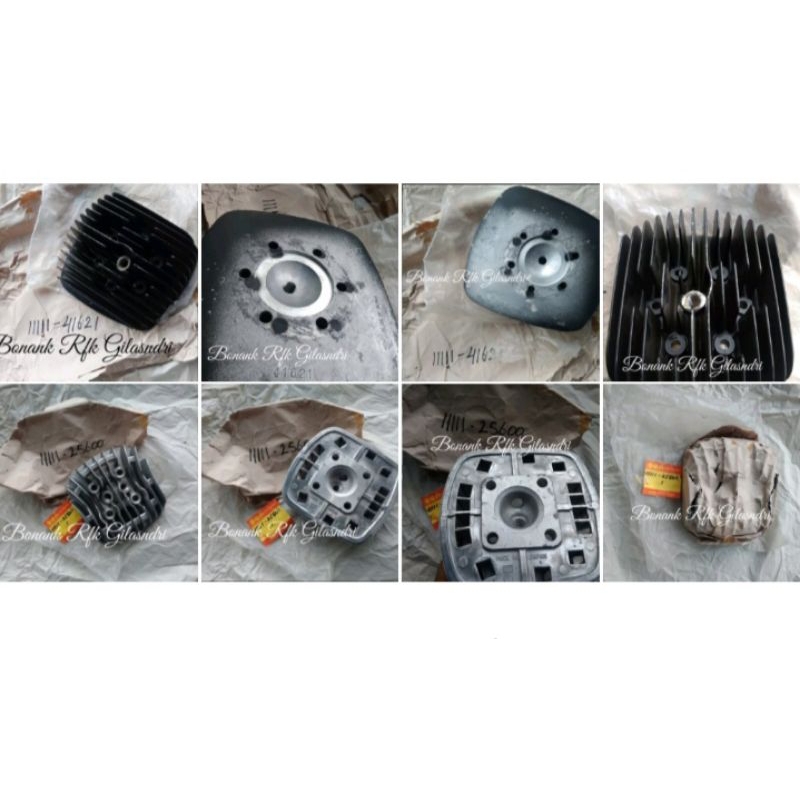 head hed het kop cylinder cilinder silinder blok Suzuki Ts100 Ts125 honco duster asli ori orisinil o