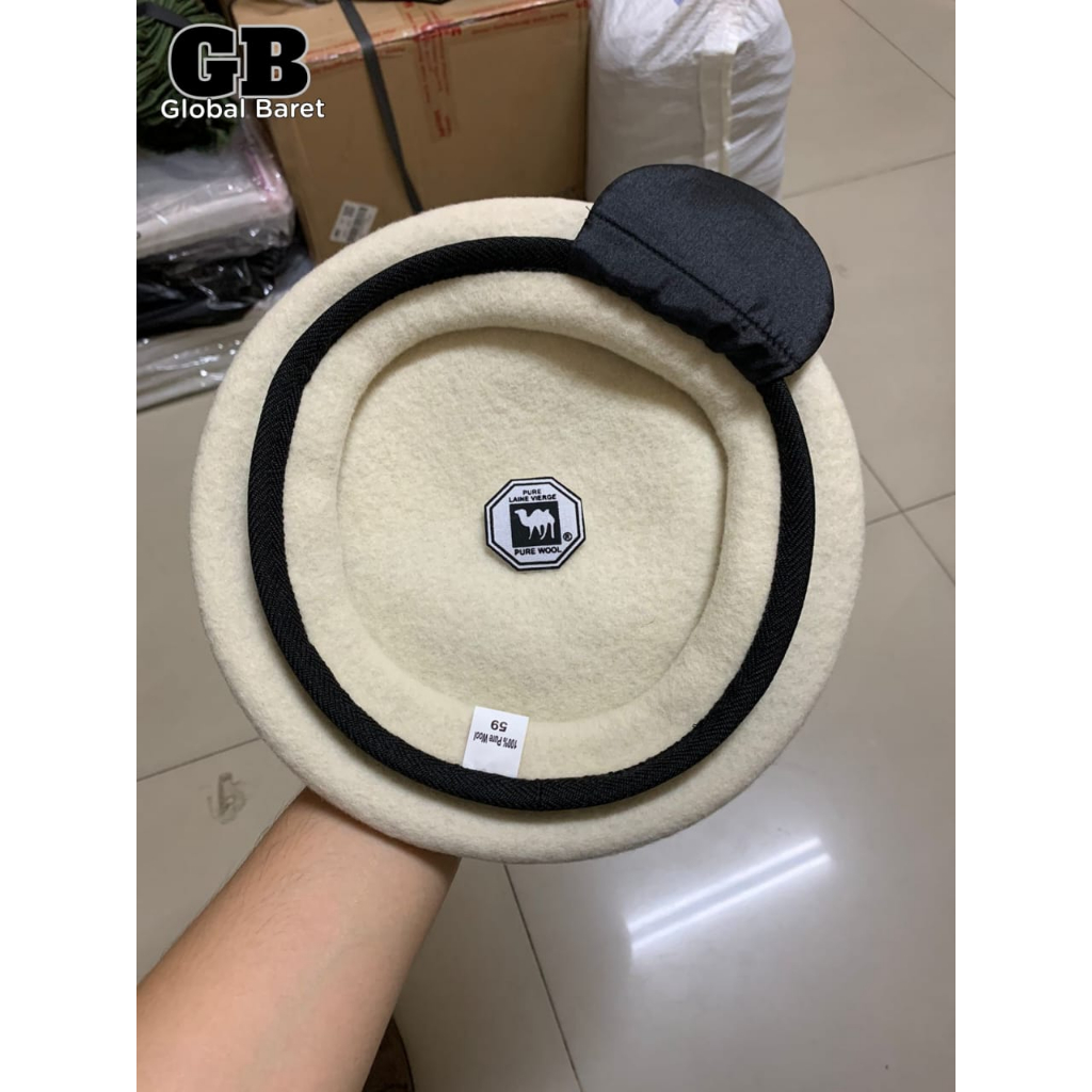 Baret FKPPI / Putih , Camel Asli Logo Onta Hitam