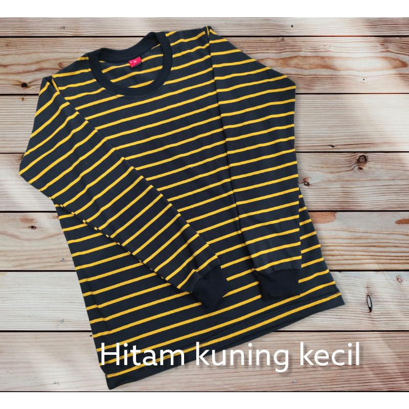 kaos lengan panjang/ kaos salur/ kaos salur lengan panjang/ kaos lorek/ kaos lorek lengan panjang/ k