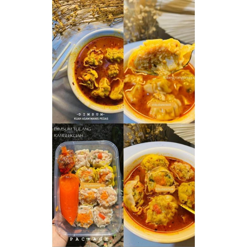 

Dimsum kuah tomyam