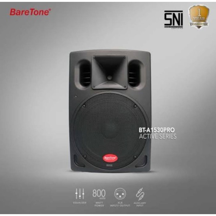 Speaker Active Baretone 15 inch BT a1530Pro Speaker Aktif 15 inch 1600 watt original