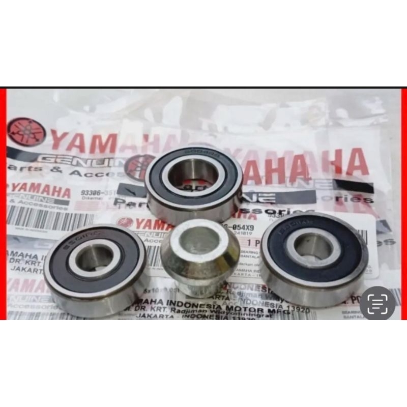 LAHER BEARING RODA BELAKANG SET BOSH DAN LAHER GIR VEGA R VEGA ZR JUPITER Z JUPITER MX FORCE 1