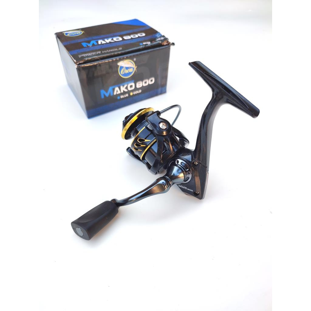 Reel orca Mako 800 power Handle   Kuat putaran reel halus