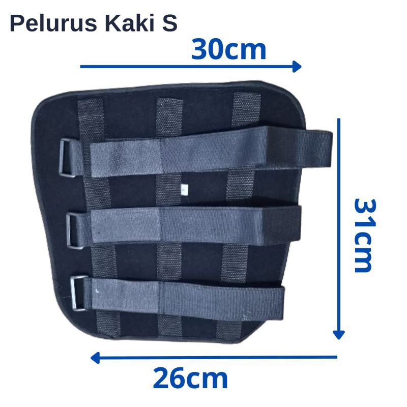 Penahan patah tulang kaki betis / terapi pelurus kaki anak / backslab calf / penahan kaki betis