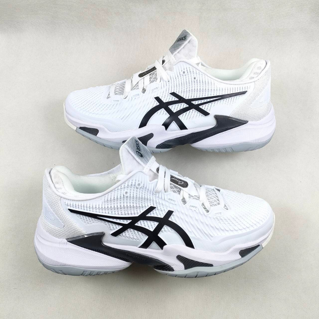 Sepatu Tenis Asics Court FF 2 Novak Djokovic White Black Limited Edition