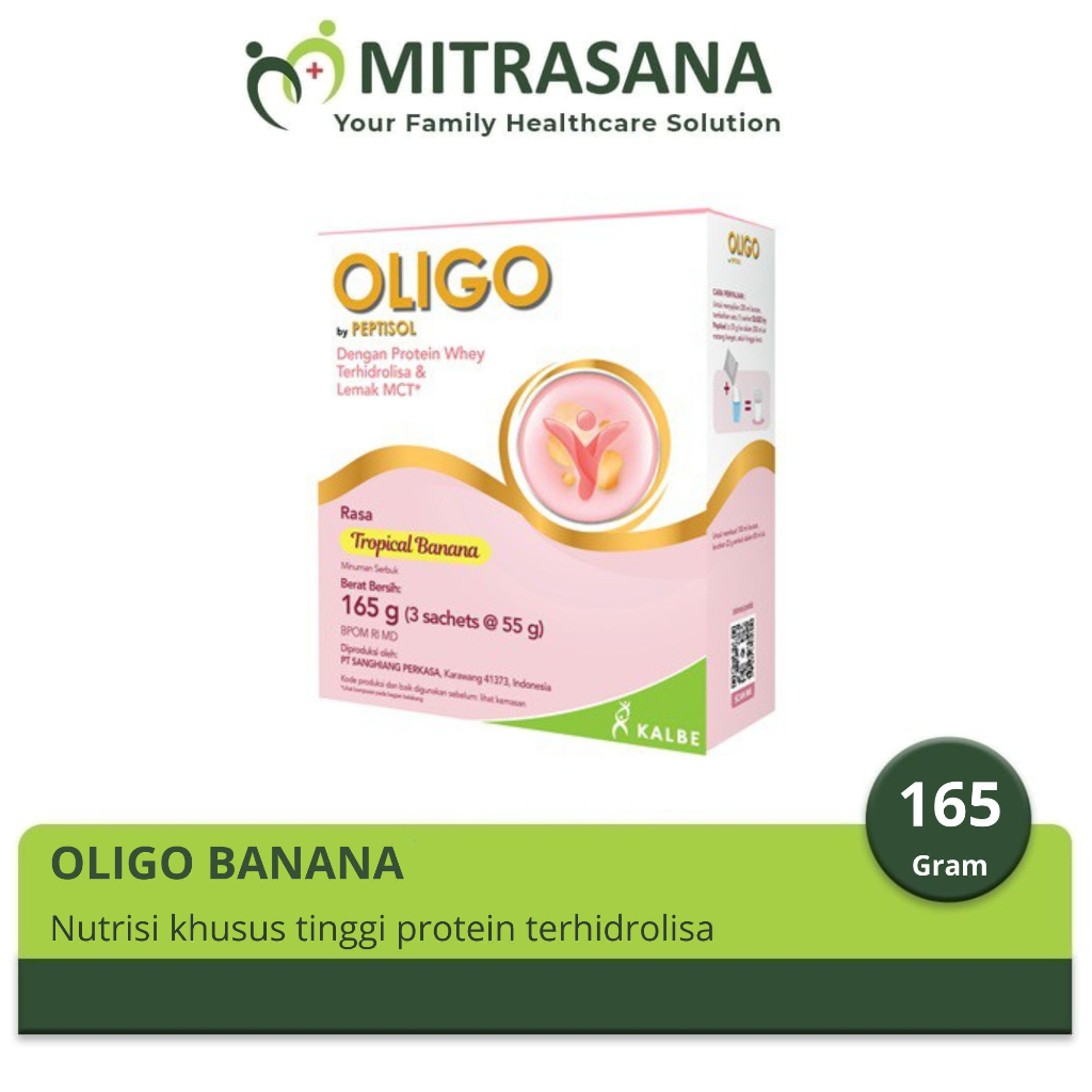 

Oligo 165 Gram - Nutrisi Khusus Tinggi Protein Terhidrolisa