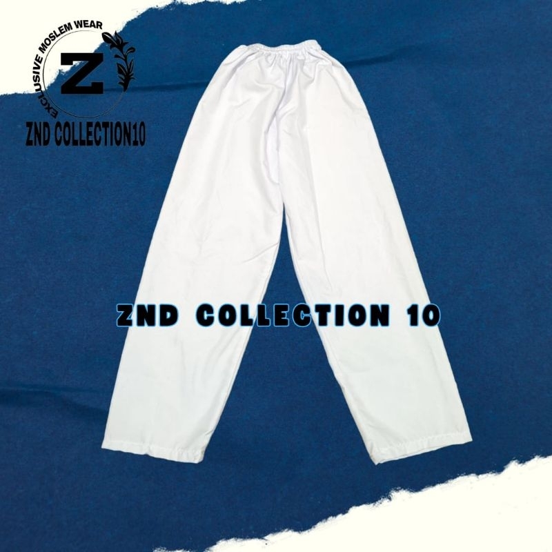 sirwal celana anak putih polos sirwal 3-12th(znd collection10)