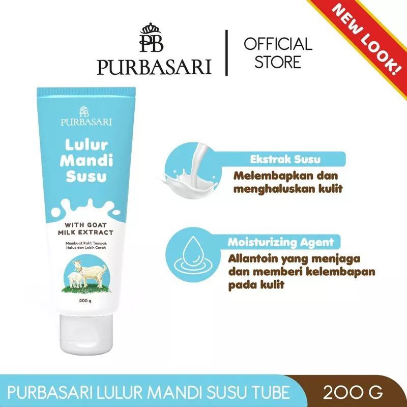 PURBASARI LULUR MANDI SUSU / LULUR MANDI PURBASARI / LULUR SUSU