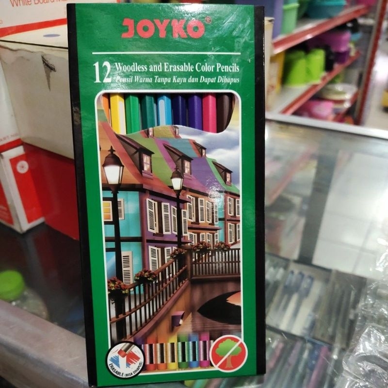 

pensil warna joyko 12 warna