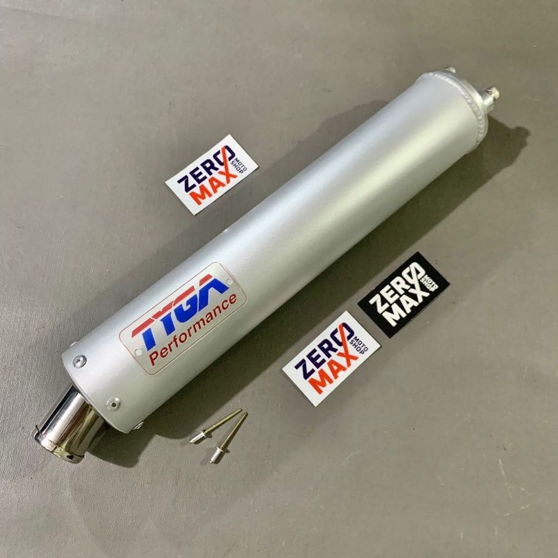Silencer Knalpot TYGA Original Aluminium 2Tak 2 Tak 2T 2 Strokes