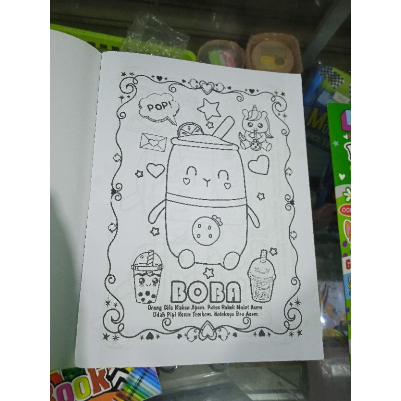 

20 Buku mewarnai / Coloring book BOBA gratis Pantun