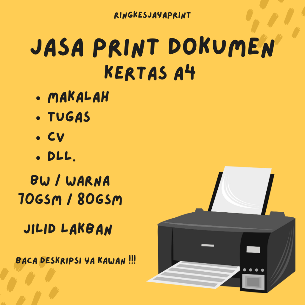 

A4 - Print Dokumen Cetak File