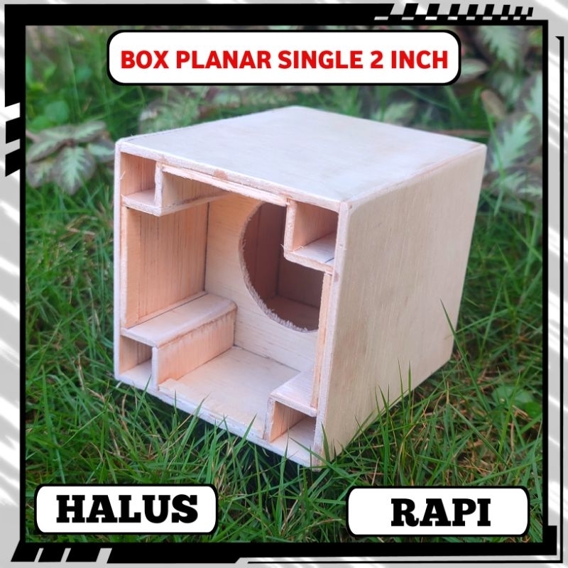 Box Speaker 2 inch Planar Single