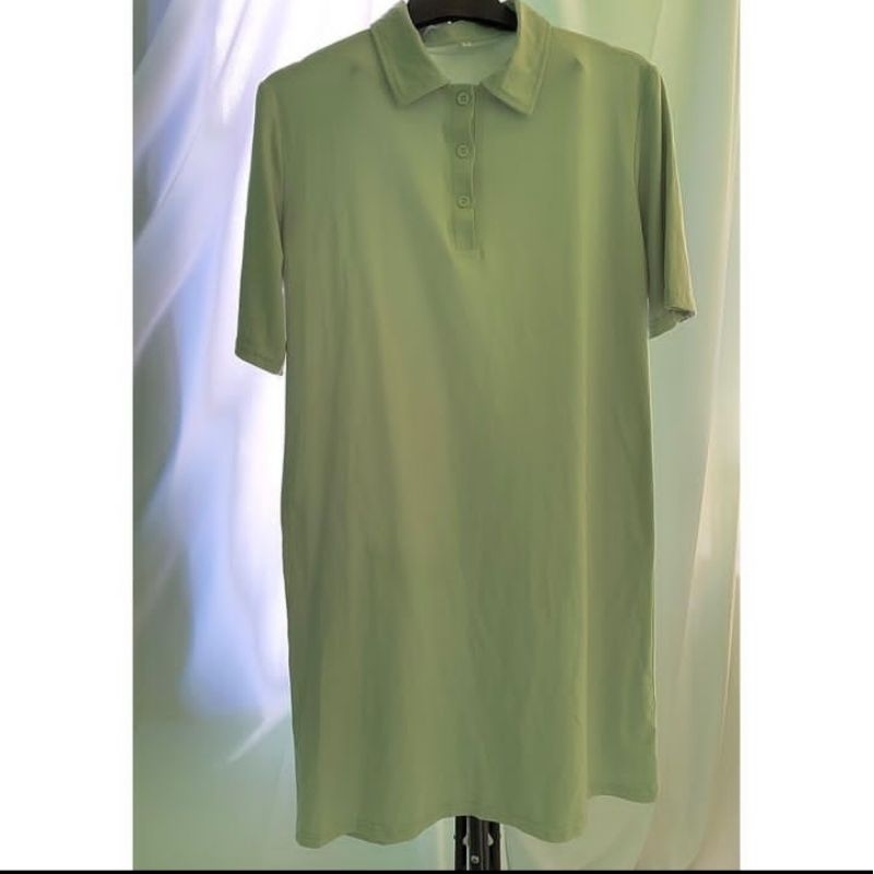 dress hijau tosca