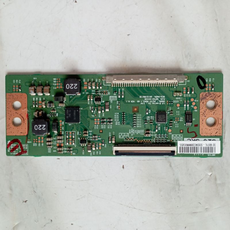 TICON TIKON TCON MESIN TV TOSHIBA 32P2300VJ (TCON TA 32)