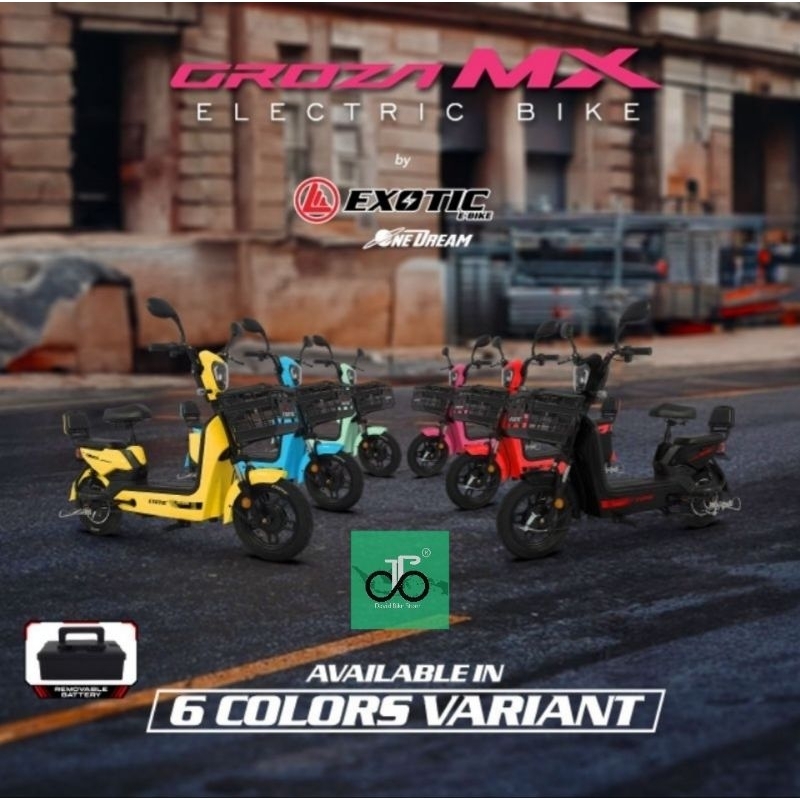 Sepeda listrik Exotic GROZA MX Terbaru