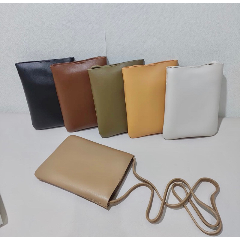 NAOMI - Ivanna Phone Case Bag - Tas HP - Tas Import Kulit Sintetis - Long Strap Mini Bag - Tas Fashi