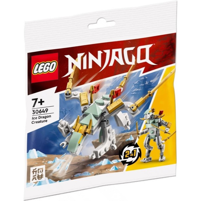 Lego Ninjago Polybag 30649 Ice Dragon Creature