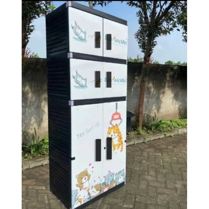 Jumbo Lemari Pakaian Gantung Mr Plast