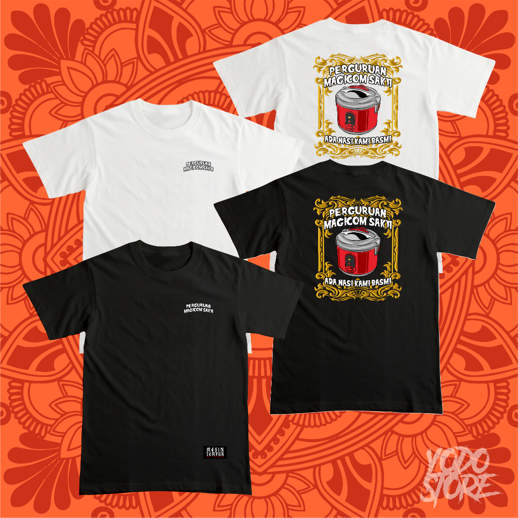 kaos pria distro baju tshirt perguruan magicom sakti