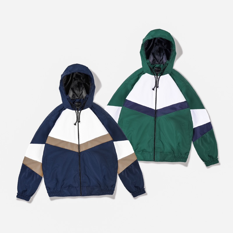[N01312] Jaket Bomber Hoodie Kombinasi Motif Distro. TNA