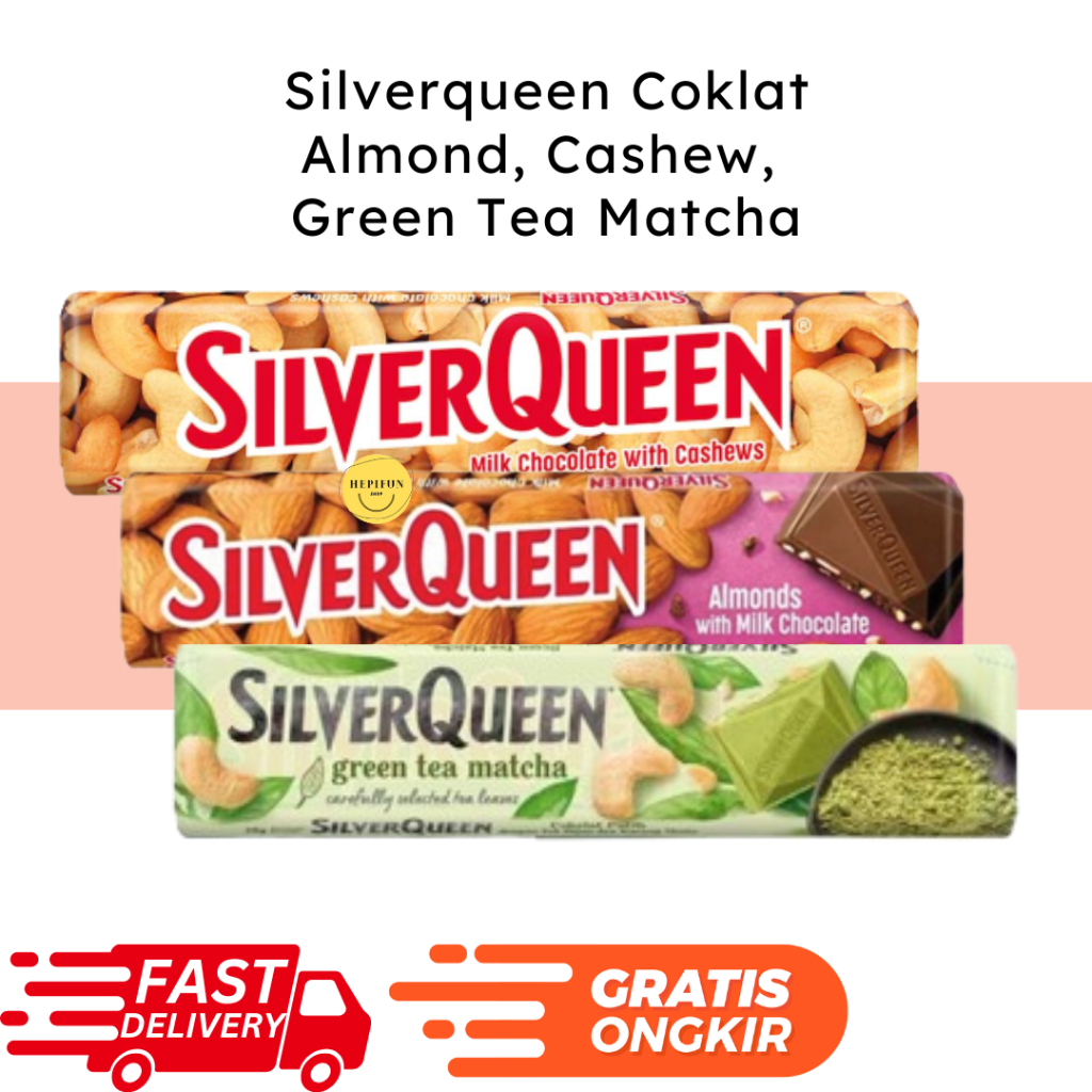 

Silverqueen Cashew Almond Green Tea Matcha 25gr / 58gr