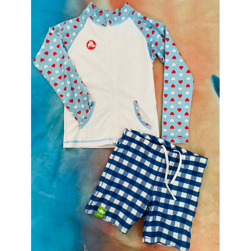 set renang anak Crocs Ori