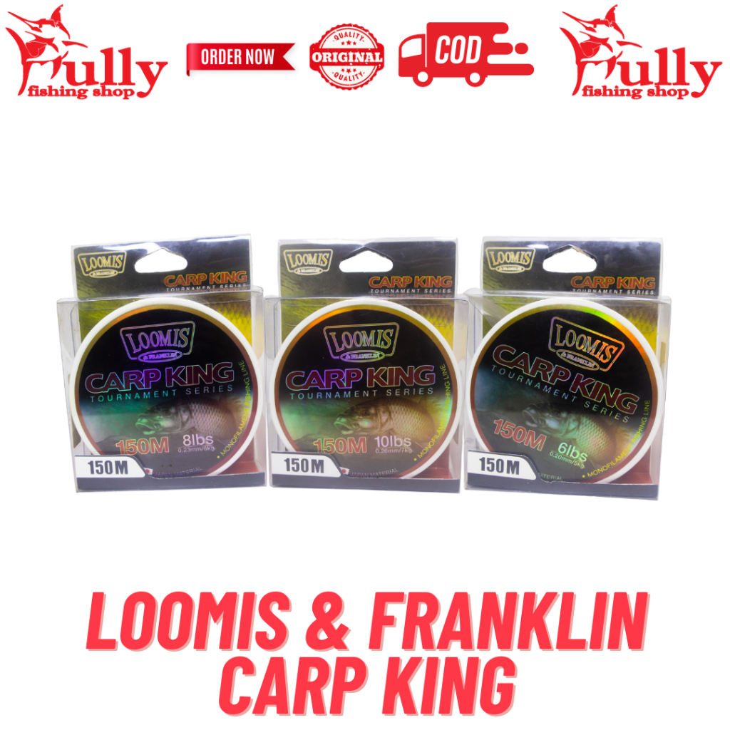 Senar Pancing - Loomis & Franklin CARP KING
