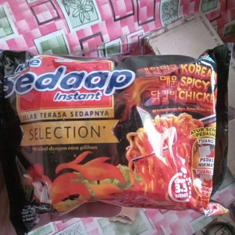 

mi sedap selection 6pcs