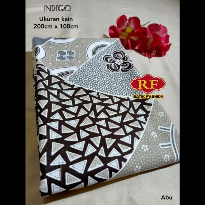 Kain Batik TRR (Teteron Rayon) || Kain Batik Murah || Kain Batik Dedaunan || Kain Batik Pekalongan