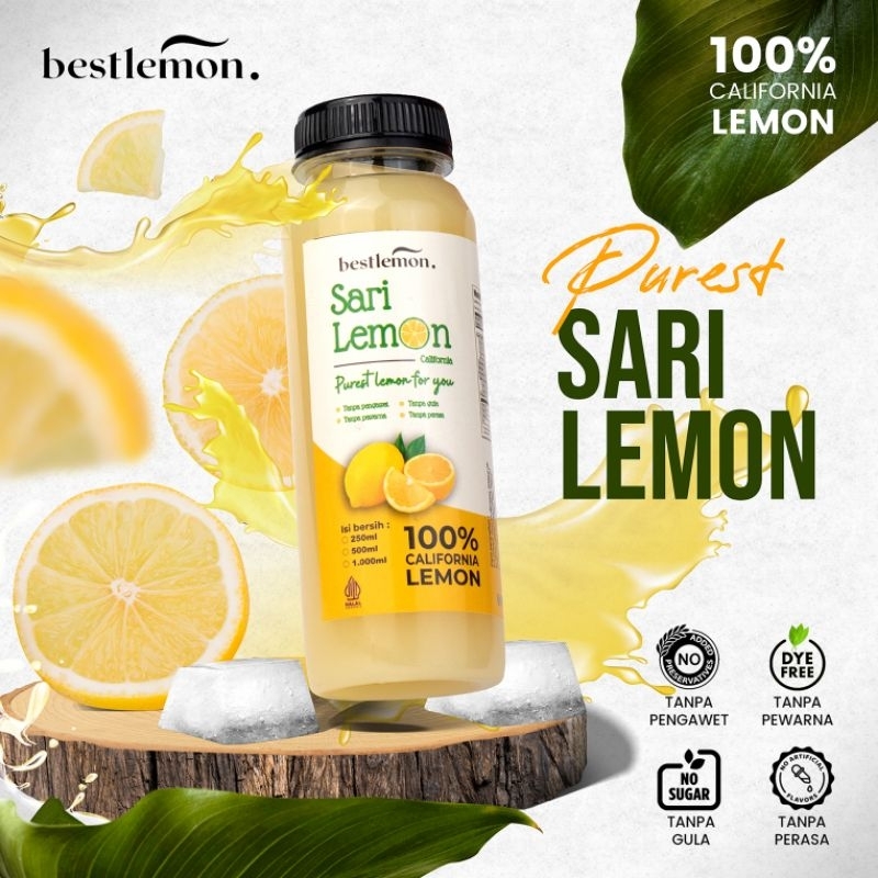 

Besthoney Sari Lemon Pure Lemon Juice Detox Diet Natural Healthy Drink