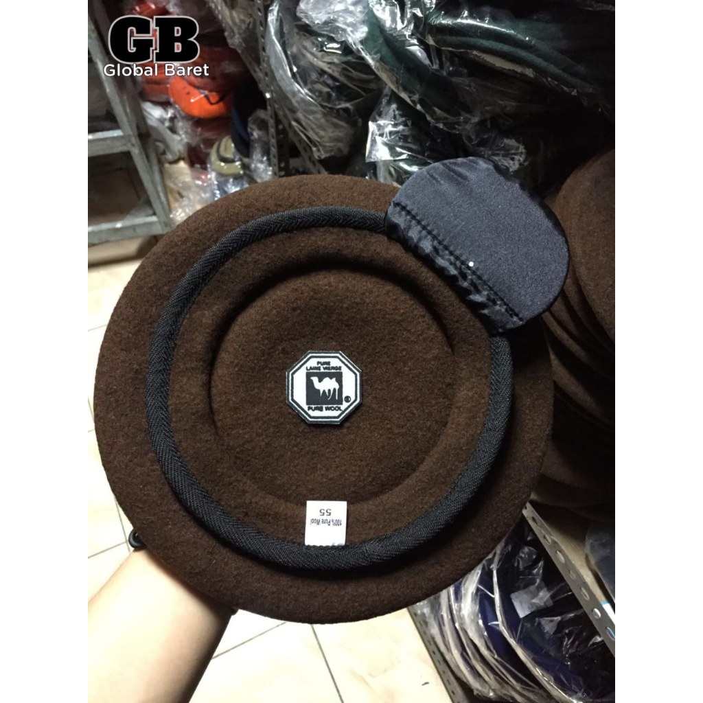 Baret AKMIL , Camel Asli Logo Onta Hitam