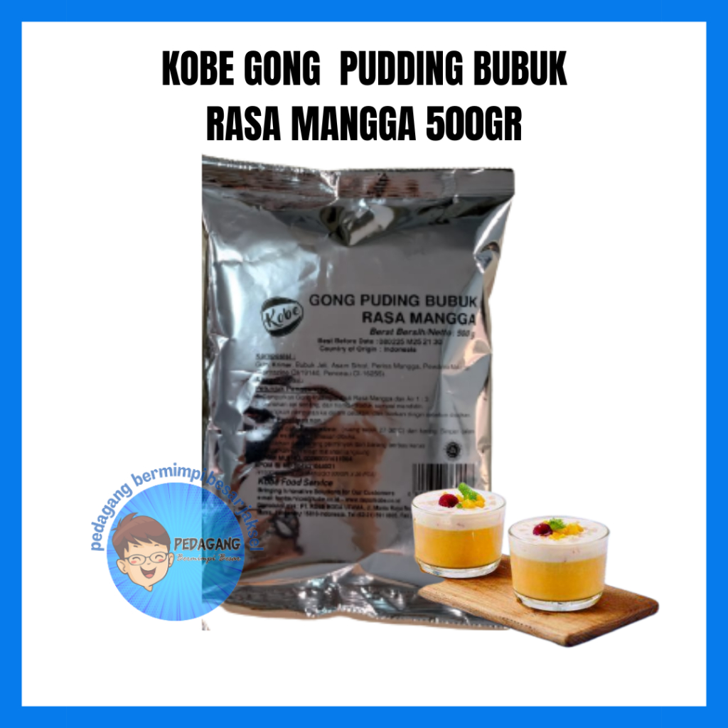 

KOBE GONG PUDDING MANGGA 500GR