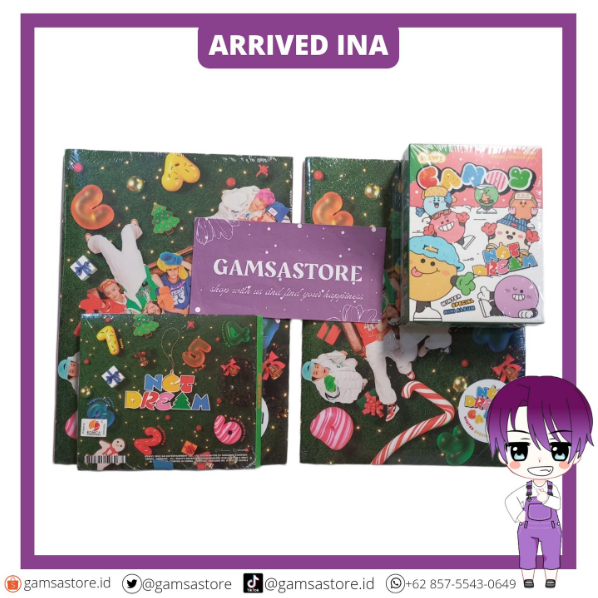 Ready  NCT Dream - Candy Winter Album 2022 + POB Smstore (SEALED Baca Deskripsi)