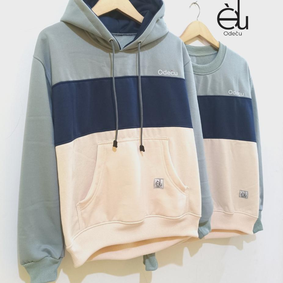 Sweater Hoodie Odecu 3 Warna Premium | Gratis Ongkir