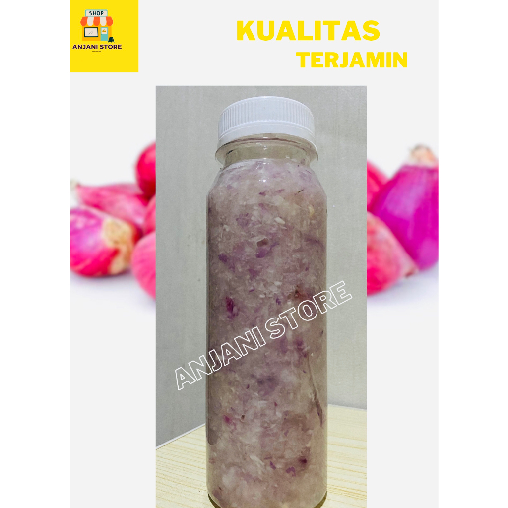 

Bawang merah halus 1/2 kg / bawang merah blender / bawang merah giling
