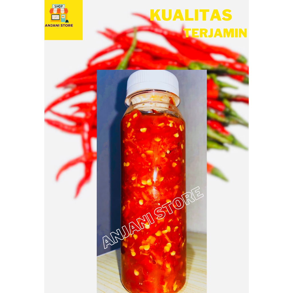 Cabe merah halus 1/2 kg / cabe merah blender / cabe merah giling